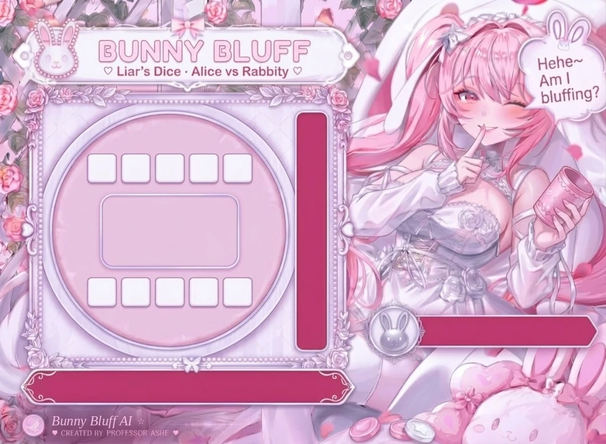 Bunny Bluff game board